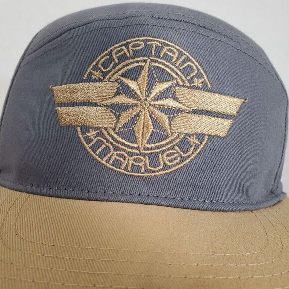 NEW‎ Captain Marvel Carol Danvers Baseball Adjustable Snapback Cap Hat With Tags - Picture 3 of 15